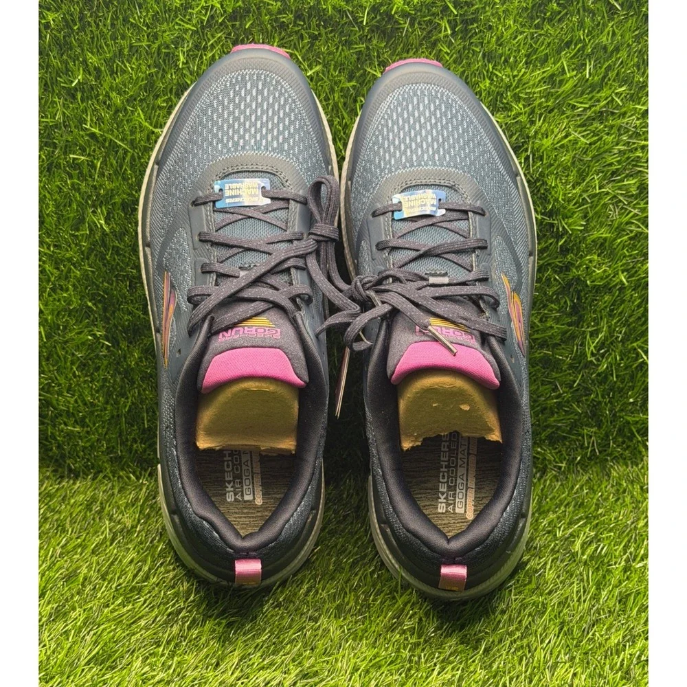 Skechers GOrun Max Cushioning Premier 2.0 Navy Purple Sneakers 129700 Womens 11